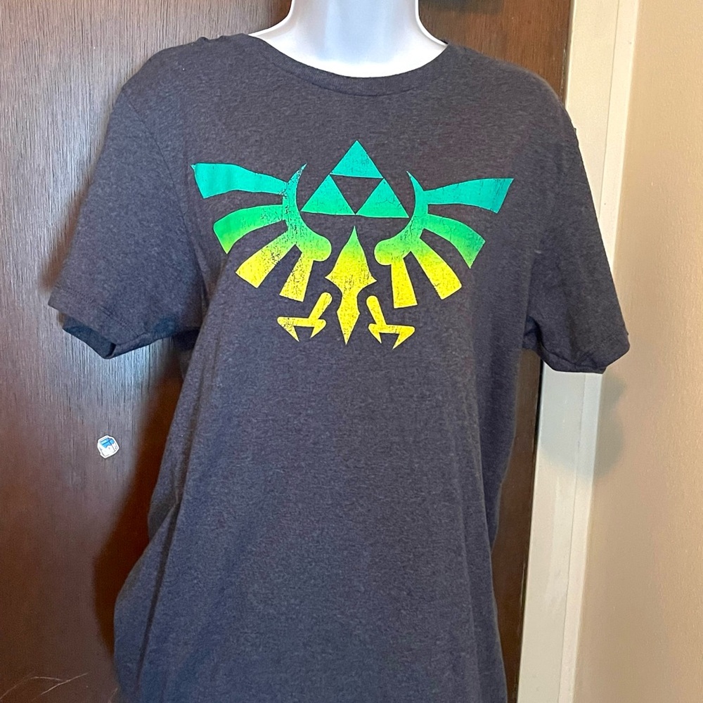 Gray & Colorful Zelda T-Shirt